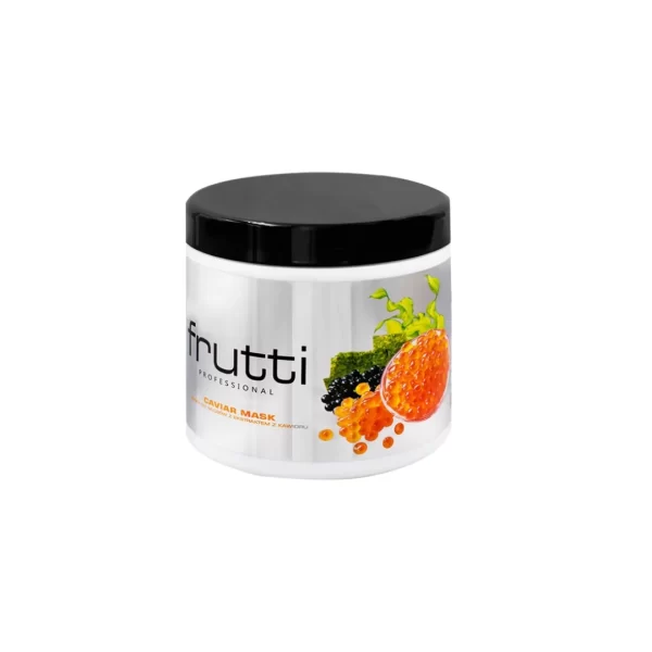 Frutti Professional - Mască pentru păr creț cu caviar 1000 ml - imagine 1