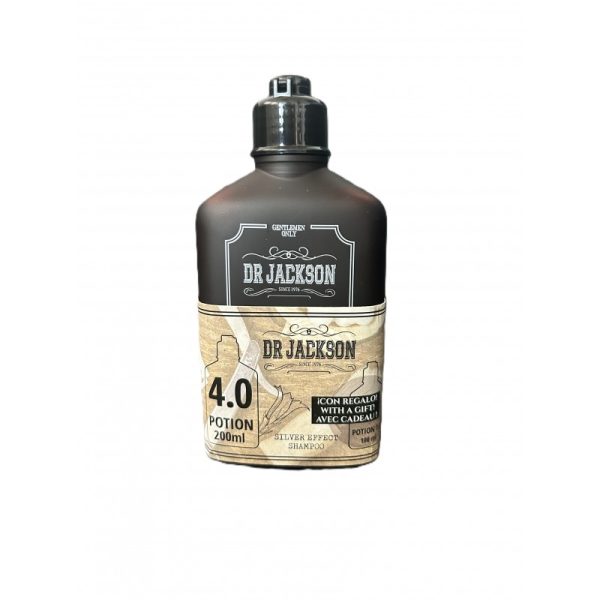 Set Șampon nuantator silver + gel de duș 4.0 - Dr. Jackson - 300 ml - imagine 1