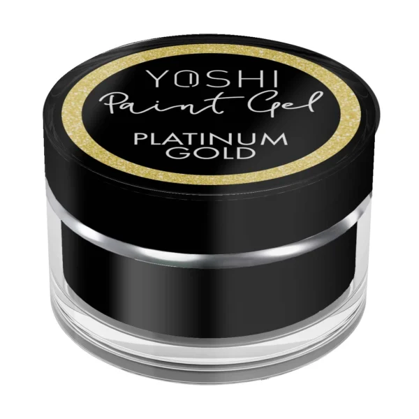 Paint Gel - Platinum Gold - YOSHI - 5 ml - imagine 8