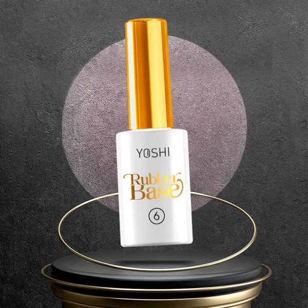 Rubber Base Gel (Elastic Gel) Nr. 6 - YOSHI - 10 ml - imagine 2