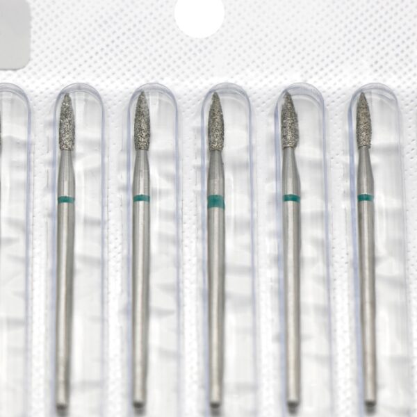 Capat de freza diamant pentru cuticule 243/018G - imagine 2