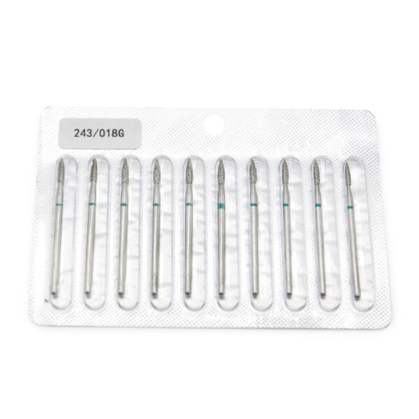 Capat de freza diamant pentru cuticule 243/018G - imagine 1