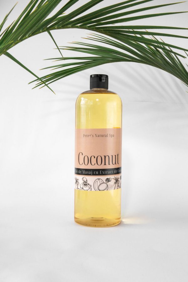 Ulei cu extract de cocos 1000 ml - Peter's Natural Spa - imagine 1