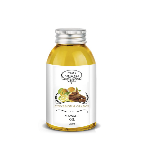 Ulei de Masaj Portocale si Scortisoara 200ml - Peter's Natural Spa - Premium Quality - imagine 1
