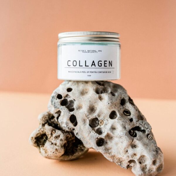 Mască Peel off pentru contur de ochi cu colagen 50g - Peter's Natural Spa - Premium Quality - imagine 1