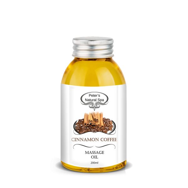 ulei de masaj cafea si scortisoara 200ml