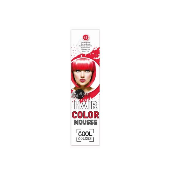 Elysee Spuma Coloranta - 45 Rosu Aprins 75 ml - imagine 1