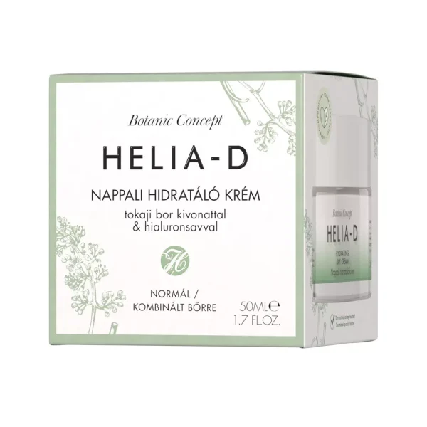 Vegan Crema Hidratanta Tokaji Aszu pentru ten normal-combinat 50ml -Helia-D - imagine 2