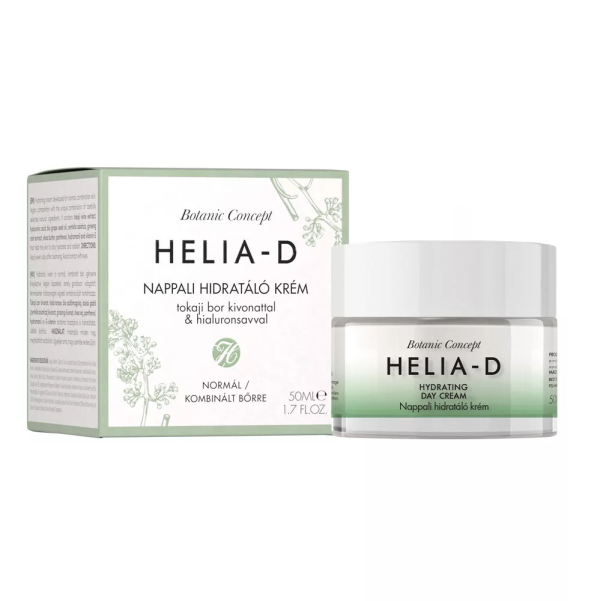 Vegan Crema Hidratanta Tokaji Aszu pentru ten normal-combinat 50ml -Helia-D - imagine 1