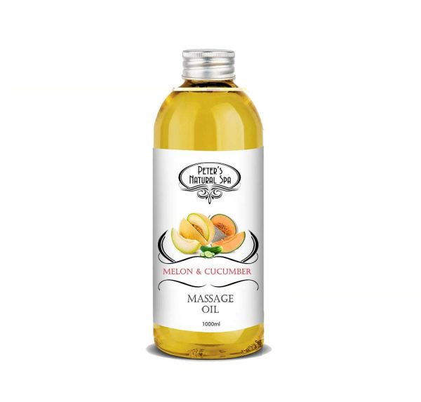 Ulei de Masaj Melon & Cucumber 1000 ml - Peter's Natural Spa - Premium Quality - imagine 1