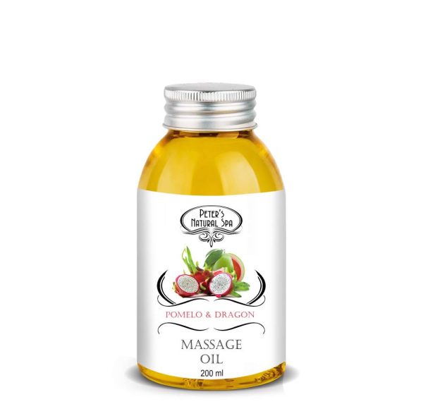 Ulei de Masaj Pomelo & Dragon Fruit (Pitaya Rosie) 200 ml - Peter's Natural Spa - Premium Quality - imagine 1