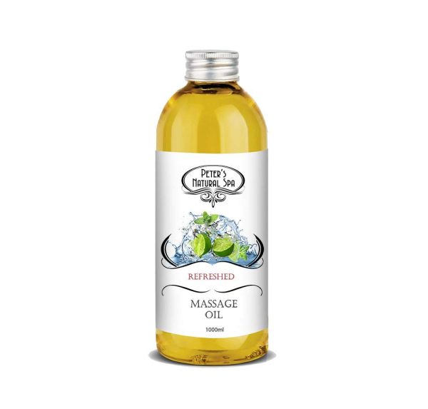 Ulei de Masaj Refreshed 1000 ml - Peter's Natural Spa - Premium Quality - imagine 1