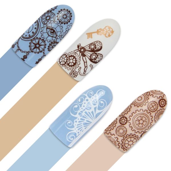 Moyra - Dischete Metalica pt Stampila Nr. 92 Stampunk - imagine 2