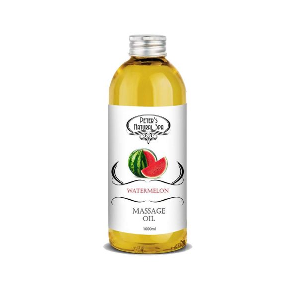 Ulei de Masaj Watermelon 1000 ml - Peter's Natural Spa - Premium Quality - imagine 1