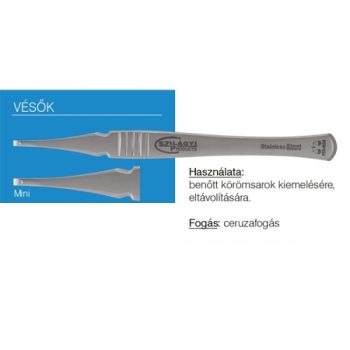 Dalta pentru pedichiura - Varf mini - Szilagyi