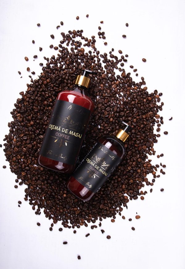 Massage Cream 1000 ml – Coffee - Peter's Natural Spa - Premium Quality - imagine 3