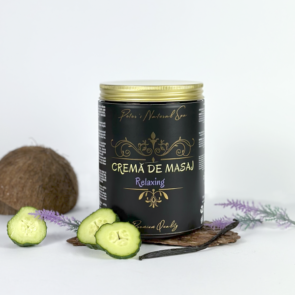 Cremă masaj pentru relaxare 1000 ml - Peter's Natural Spa - Premium Quality - imagine 1