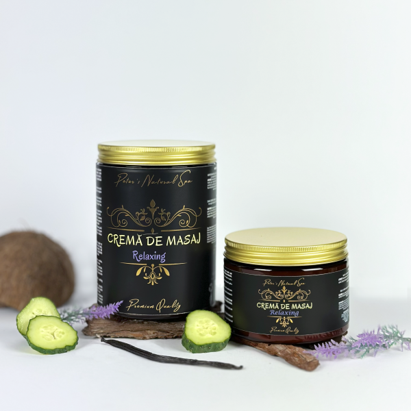Cremă masaj pentru relaxare 1000 ml - Peter's Natural Spa - Premium Quality - imagine 3