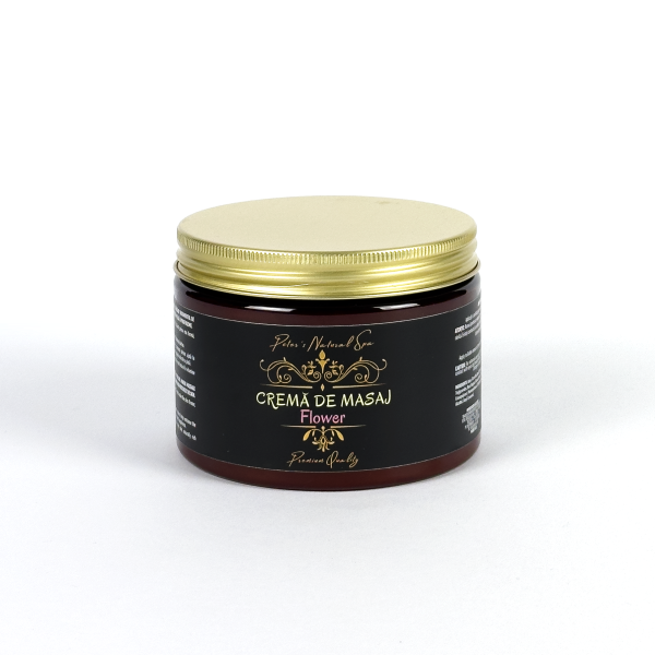 Cremă masaj 500 ml Flower - Peter's Natural Spa - Premium Quality - imagine 2