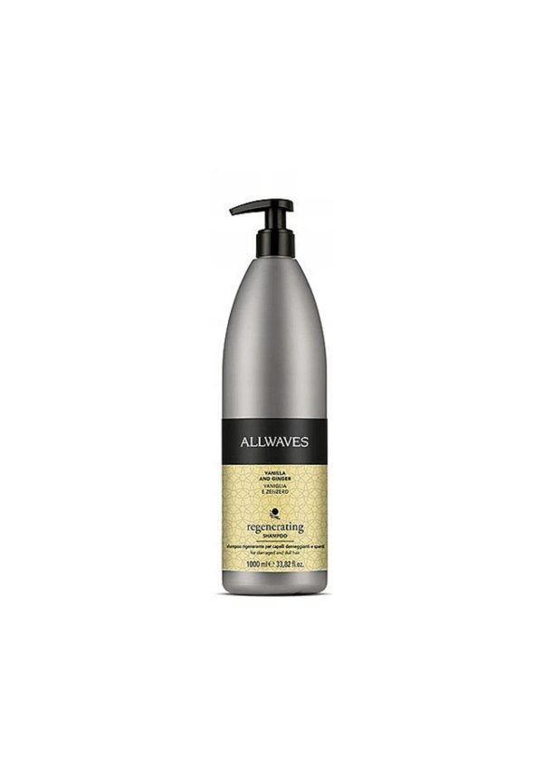 Șampon Regenerator cu Vanilie și Ghimbir - Allwaves - imagine 1