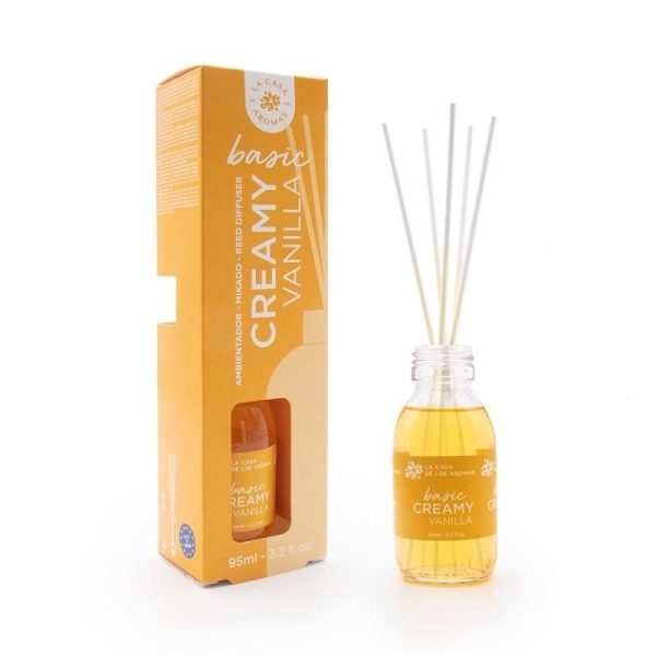 ODORIZANT MIKADO CREAMY VANILLA BASIC 95ML - La Casa De Los Aromas - imagine 2