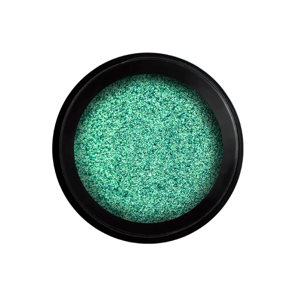 Chrome Powder - Verde - Perfect Nails - imagine 1