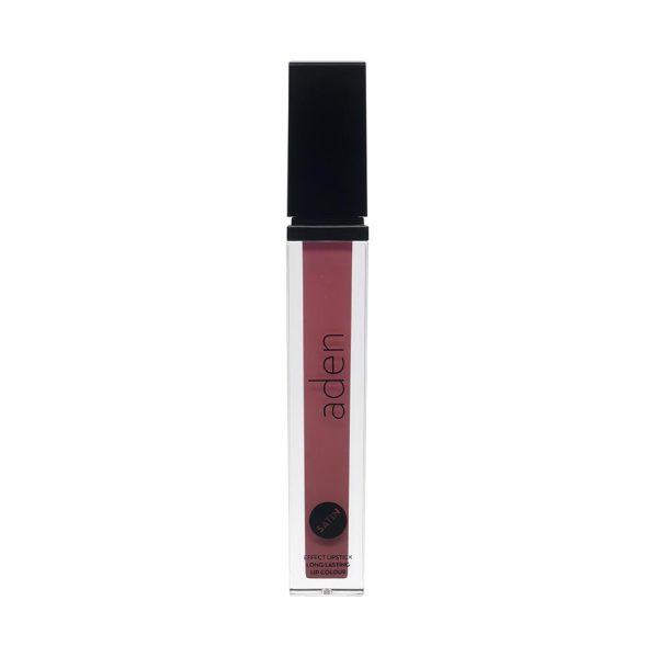 Aden - Ruj Lichid cu Effect Satin 04- Cool Mauve - imagine 1