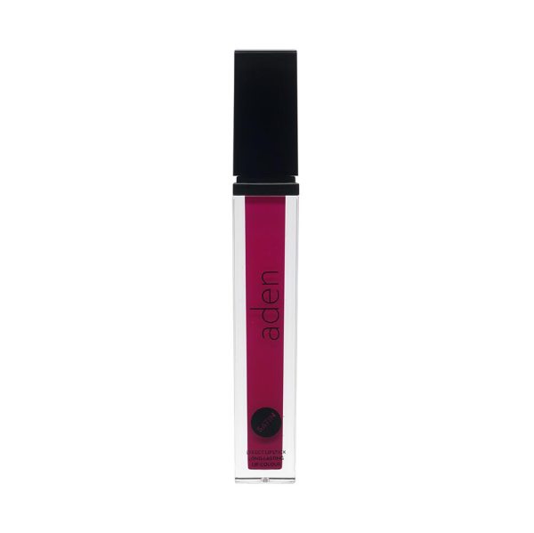 Aden - Ruj Lichid cu Effect Satin 07- Shimmering Fuchsia - imagine 1
