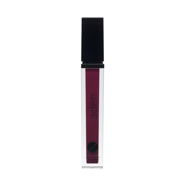 Aden - Ruj Lichid cu Effect Satin 08- Rich Currant - imagine 1