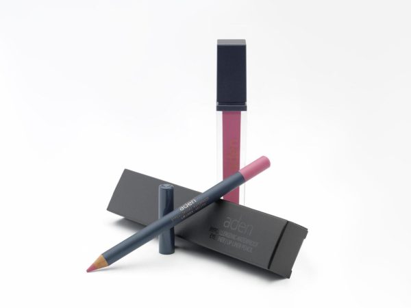 Set Aden Ruj Lichid + Creion Contur 20 - imagine 1