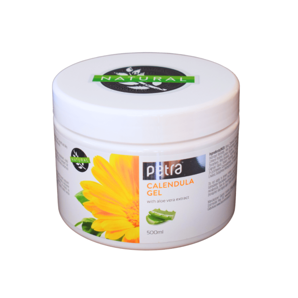 Gel cu galbenele si Aloe Vera 500ml -  Petra - imagine 1