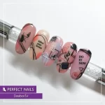 Autocolant pentru unghii Abstract - Face & Leaf - Perfect Nails - imagine 3
