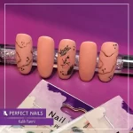 Autocolant pentru unghii Abstract - Face & Leaf - Perfect Nails - imagine 5