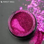 Praf cu sclipici - roz - Perfect Nails - imagine 4