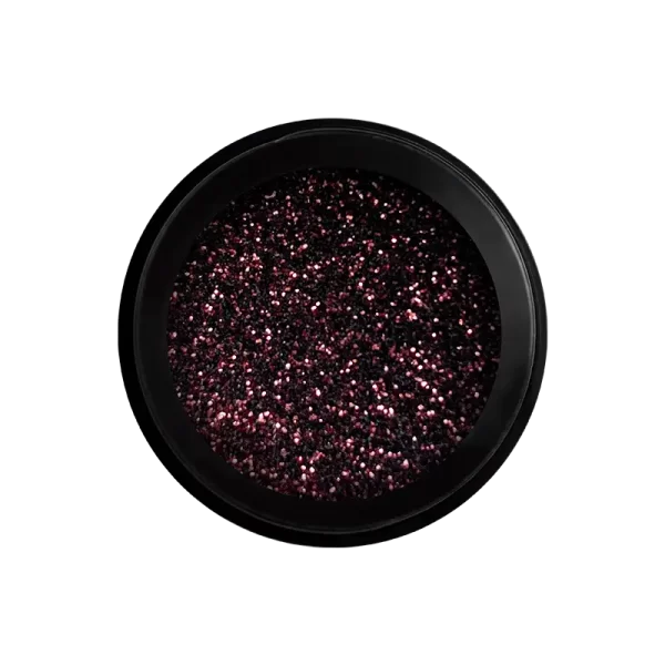 Pudră de sclipici - Aubergine - Perfect Nails - imagine 2