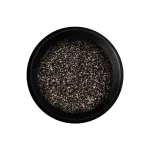 Pudră de sclipici - gri grafit - Perfect Nails - imagine 2