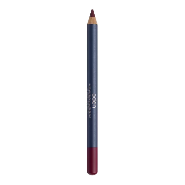 Creion contur buze - Aden - Lip liner - Burgundy - Nr. 56 - imagine 1