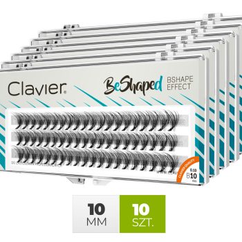 Gene False Individuale cu Effect - 10mm - Clavier