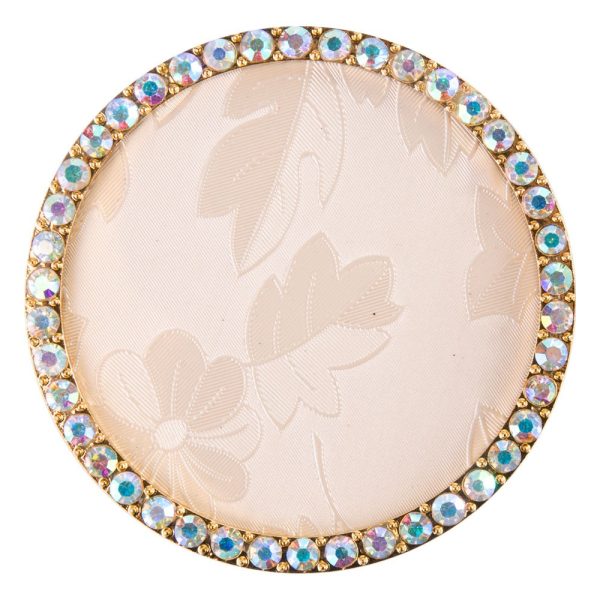 Cadru de Afisare cu Strasuri Auriu pentru modele - 68mm - Perfect Nails - imagine 4