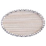 Cadru de afisare cu Strasuri pentru modele Argintiu - 47x75mm - Perfect Nails - imagine 3