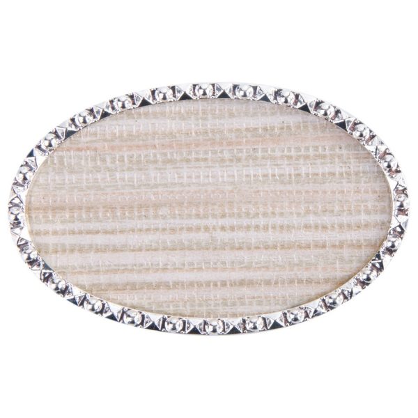 Cadru de afisare cu Strasuri pentru modele Argintiu - 47x75mm - Perfect Nails - imagine 3