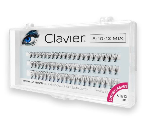 Gene False Individuale Classic Mixte  8mm-10mm-12mm - Clavier - imagine 2