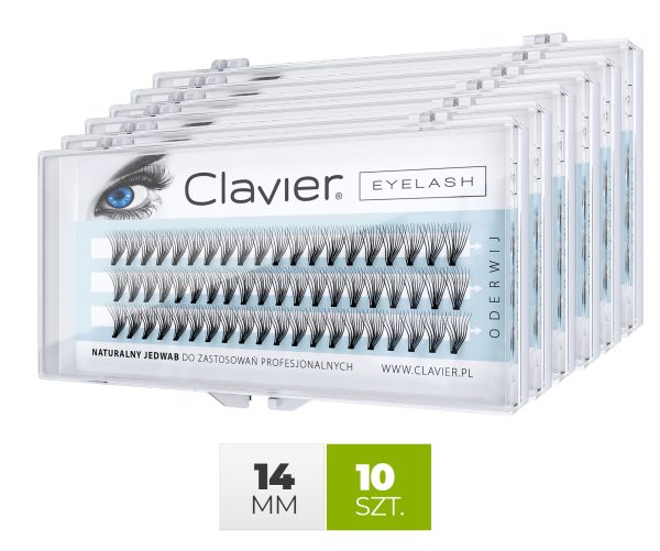 Gene False Individuale Naturale Classic 14mm (1) Gene False Individuale Naturale Classic 14mm - Clavier - imagine 1