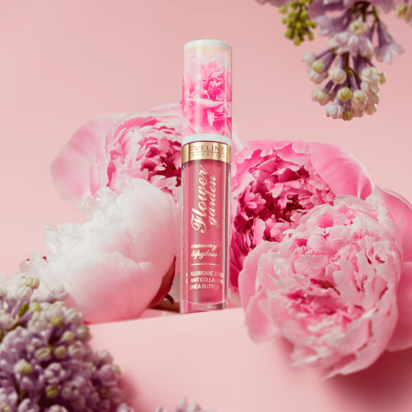 Lip Gloss Flower Garden - Eveline Cosmetics - 02 Sweet Daisy - 4,5ml - Eveline Cosmetics - imagine 2