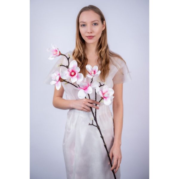 Halat-Kimono alb nețesut 10 buc - Peter's Accesory - imagine 1