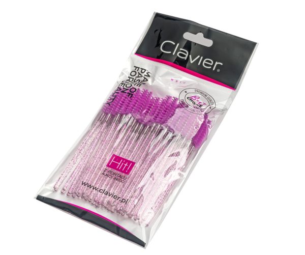 Perie pentru gene mari Clavier 5 buc set - Clavier - imagine 2