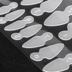 Sistem combo dual, forme din silicon pentru french MollyLac - Oval - 12 bucăți - imagine 3