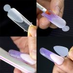 Sistem combo dual, forme din silicon pentru french MollyLac - Oval - 12 bucăți - imagine 6