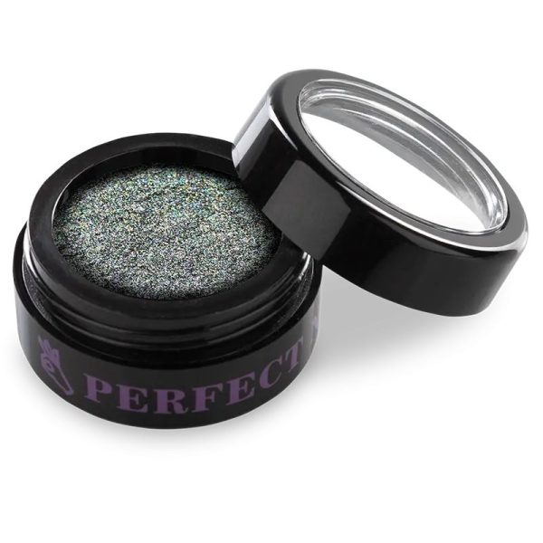FLASH PIXIE POWDER - HOLO SILVER - Perfect Nails - imagine 1