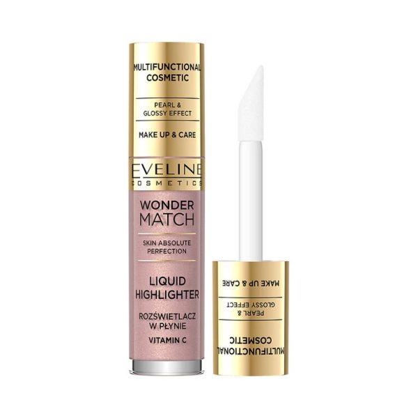 Wonder Match Iluminator Lichid pentru față - Eveline Cosmetics - imagine 1